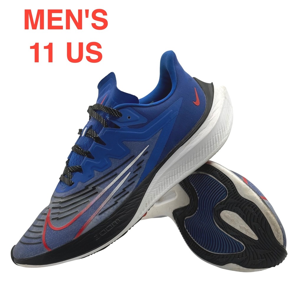 Nike Zoom Gravity 2 Running Shoes Blue Red Men's Size 11 CK2571-400 Athletic Gym